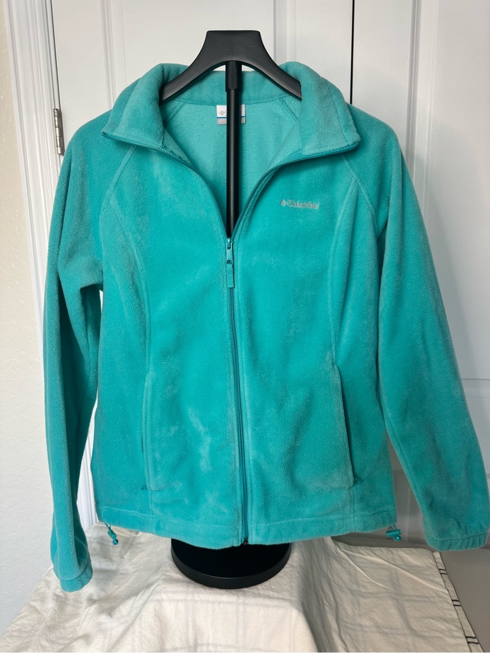 Columbia Women’s Teal Full-Zip Fleece Jacket